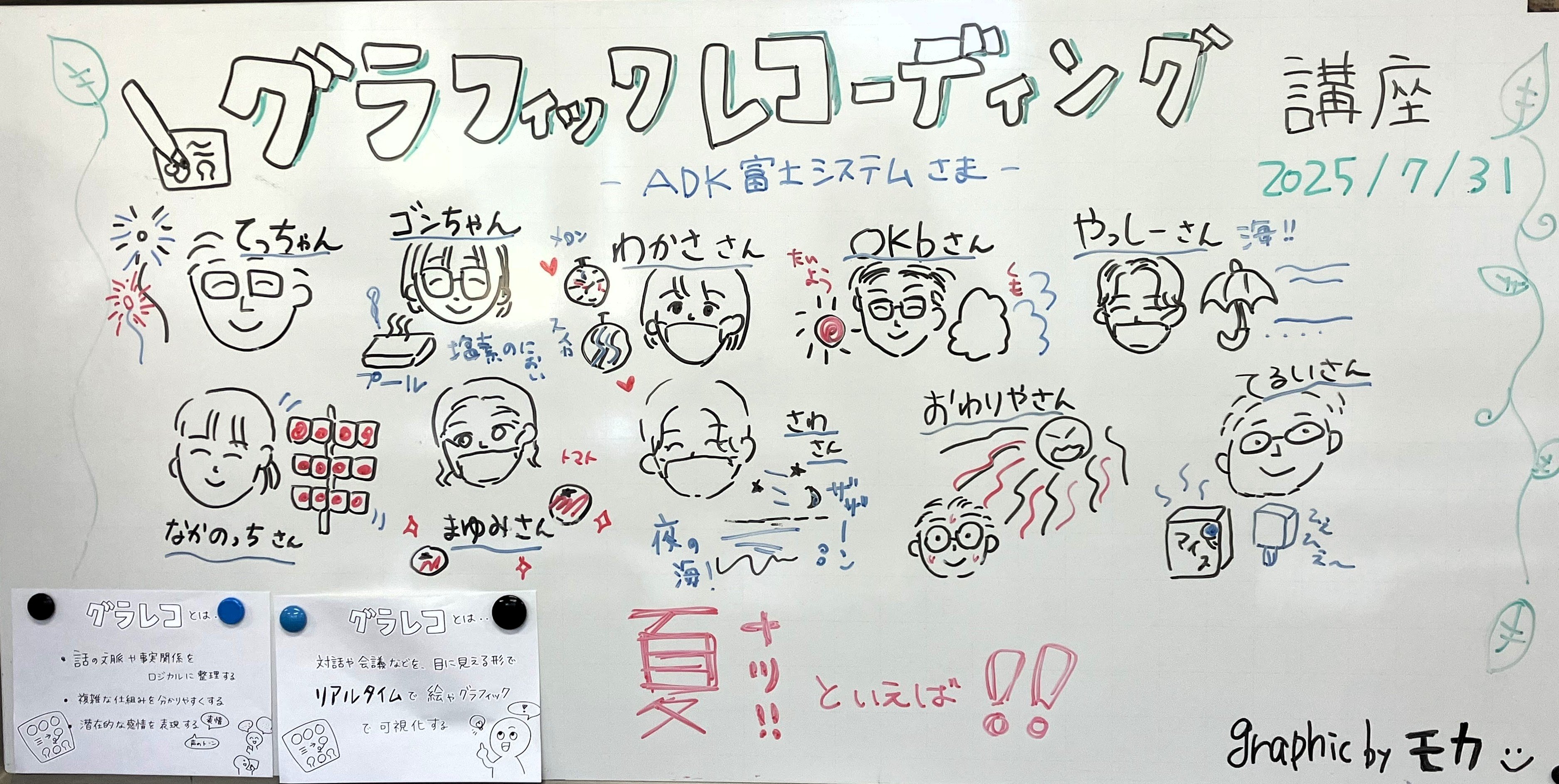 アナログだけど、デジタル。グラフィックレコーディングで仕事がアゲアゲ